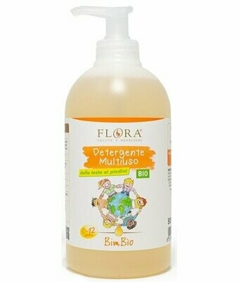 Gel ducha Bebé Bio 500 ml. 
Flora®️