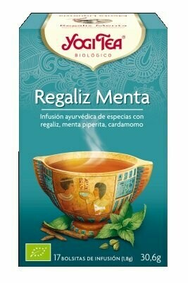 Regaliz Menta Bio 17 filtros de YOGI TEA®