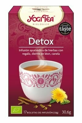 Detox Bio 17 filtros de YOGI TEA® Detox Bio 17 filtros de YOGI TEA®