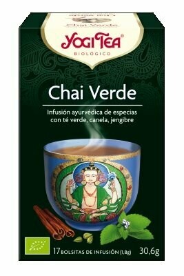 Chai Verde Bio 17 filtros de YOGI TEA®