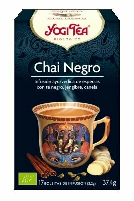 Chai Negro Bio 17 filtros de YOGI TEA®