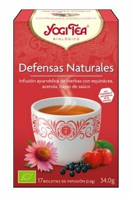 Defensas Naturales Bio 17 filtros de YOGI TEA® Defensas Naturales Bio 17 filtros de YOGI TEA®