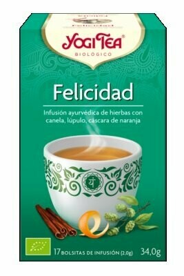 Felicidad Bio 17 filtros de YOGI TEA®