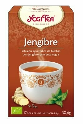 Jengibre Bio 17 filtros de YOGI TEA®