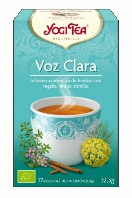 Voz Clara Bio 17 filtros de YOGI TEA®