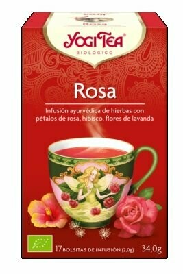 Rosa Bio 17 filtros de YOGI TEA®