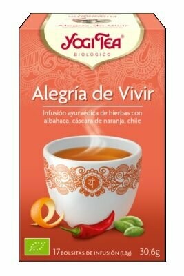 Alegría de Vivir Bio 17 filtros de YOGI TEA®