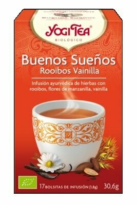 Buenos Sueños Rooibos Vainilla Bio 17 filtros de YOGI TEA®