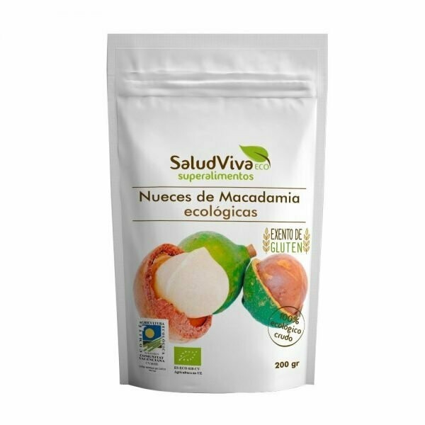 Nueces de Macadamia ECO 200 g SaludViva