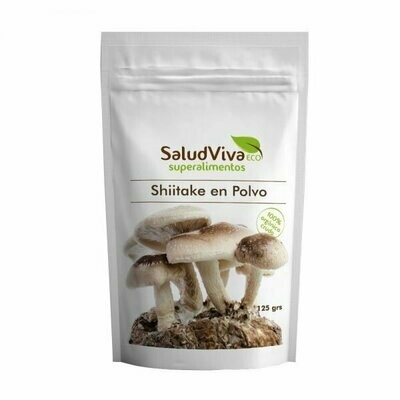 Shiitake en Polvo ECO 125g SaludViva