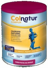 Colágeno natural asimilable puro con vitamina C, Magnesio y Ácido Hialurónico para el cuidado de articulaciones, huesos y músculos*
300 g Colnatur® COMPLEX Frutas del Bosque