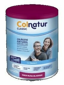 Colágeno natural asimilable puro con vitamina C para el cuidado de articulaciones, huesos y músculos*
300 g Colnatur® CLASSIC Frutas del Bosque