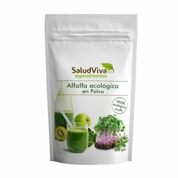 Alfalfa Ecológica en Polvo 200 gr SaludViva