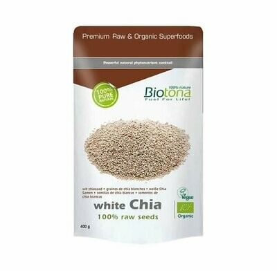 Chia 100% Semillas Blancas Bio 400 g Biotona