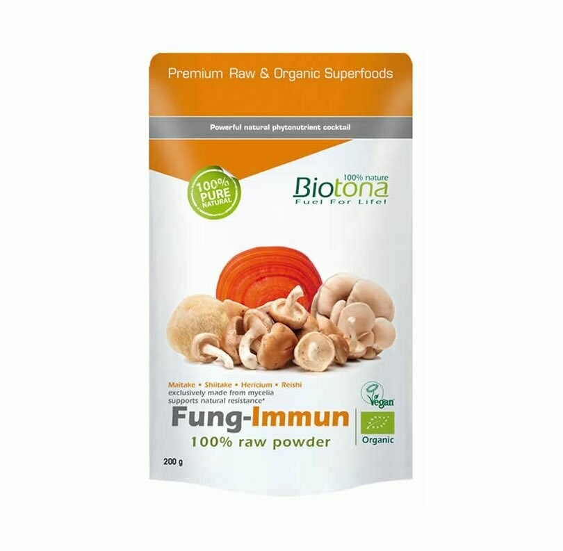 Fung-Immun 100% polvo crudo Bio 200 g Biotona