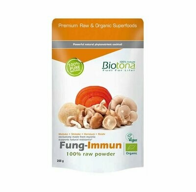 Fung-Immun 100% polvo crudo Bio 200 g Biotona