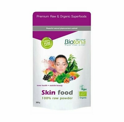 Skin Food (comida para la piel) 100% polvo puro Bio 200 g Biotona