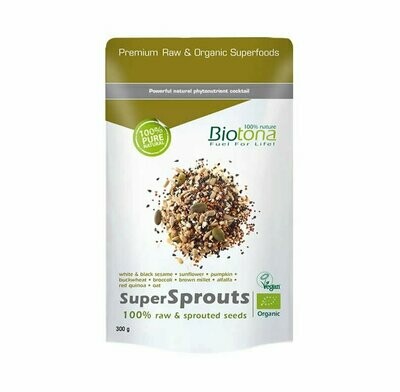 SuperSprouts (super brotes) Semillas Bio 300 g Biotona SuperSprouts (super brotes) Semillas Bio 300 g Biotona