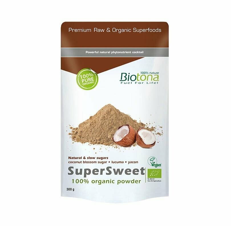 Azúcar de Coco 100% polvo puro 100% azúcar Bio 300 g Biotona