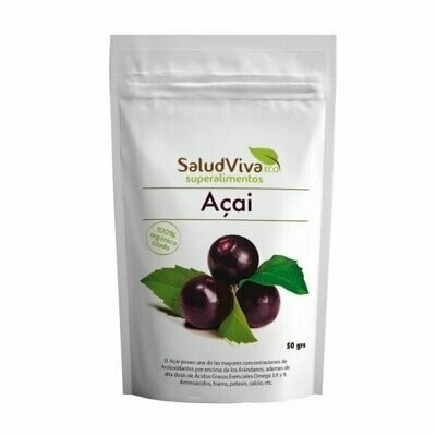 Açai en Polvo ECO  50 gr SaludViva