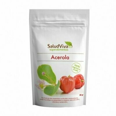 Acerola en Polvo ECO 80 gr SaludViva Acerola en Polvo ECO 80 gr SaludViva