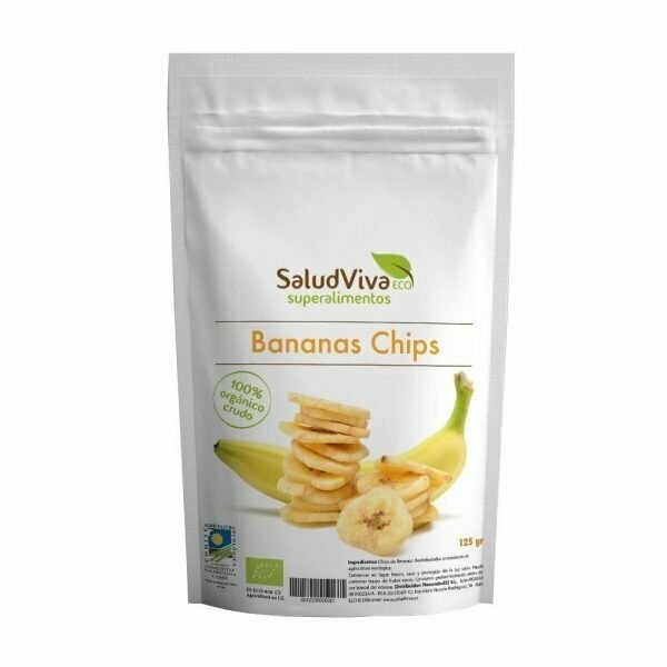 Bananas Chips ECO 125g SaludViva