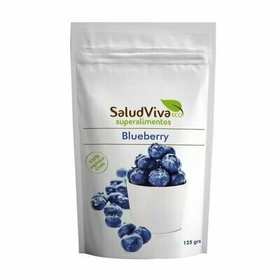 Blueberry (arándanos azules) en Polvo ECO 125g SaludViva