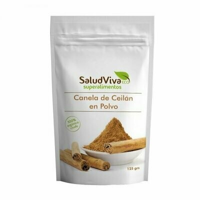 Canela de Ceilan en Polvo ECO 125g SaludViva Canela de Ceilan en Polvo ECO 125g SaludViva