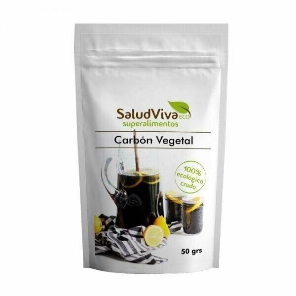 Carbón Vegetal Activado ECO 50 gr SaludViva