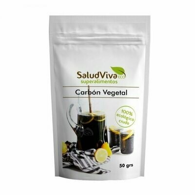 Carbón Vegetal Activado ECO 50 gr SaludViva