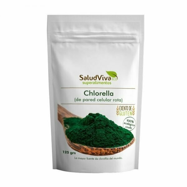 Alga Chlorella en Polvo ECO 125g SaludViva