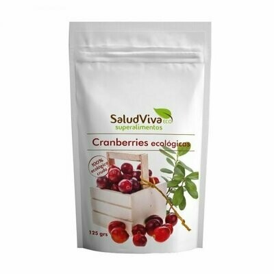 Arándanos Rojos Ecológicas 125g SaludViva Arándanos Rojos Ecológicas 125g SaludViva