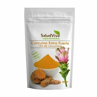 Cúrcuma Extra Fuerte en Polvo ECO 80g SaludViva