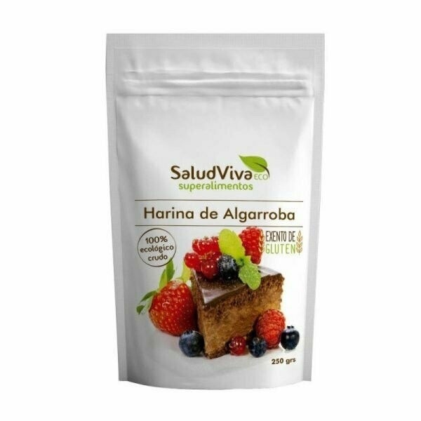 Harina de Algarroba ECO 250gr SaludViva