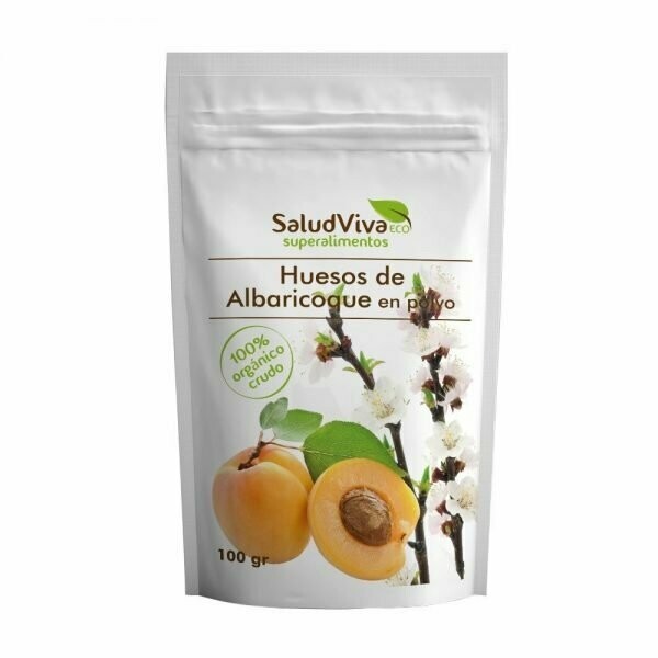 Huesos de albaricoques en Polvo ECO 100 gr SaludViva