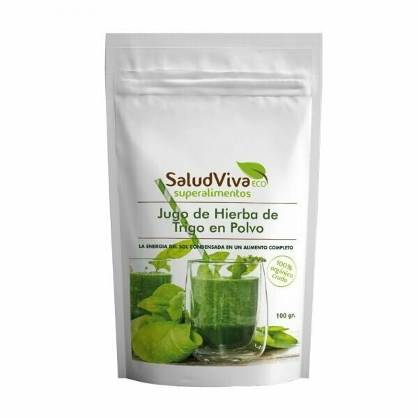 Jugo de hierba de trigo en polvo ECO 100g SaludViva