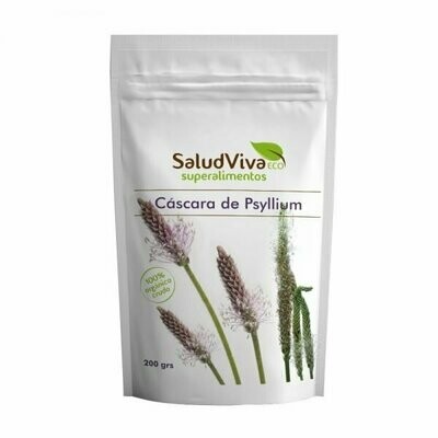 Cáscara de Psyllium ECO 200g SaludViva Cáscara de Psyllium ECO 200g SaludViva