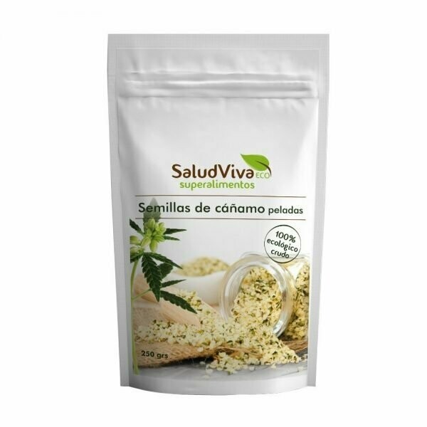 Semillas de Cáñamo Peladas ECO 250gr SaludViva