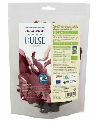 Alga Dulse (Palmaria) ECO 100 g Algamar® Alga Dulse (Palmaria) ECO 100 g Algamar®