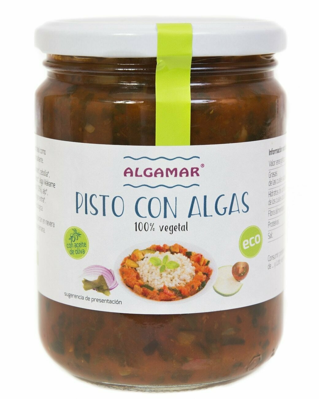 Pisto con Algas ECO 420 g Algamar®