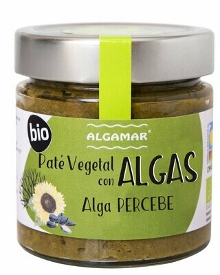 Paté vegetal con Algas – Alga Percebe BIO 180 g Algamar®