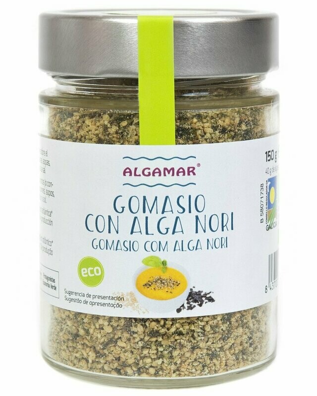 Gomasio con Alga Nori ECO 150 g Algamar®