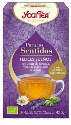 Felices Sueños (con aceites esenciales) Bio 20 filtros de YOGI TEA®