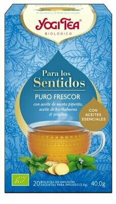 Puro Frescor (con aceites esenciales) Bio 20 filtros de YOGI TEA®