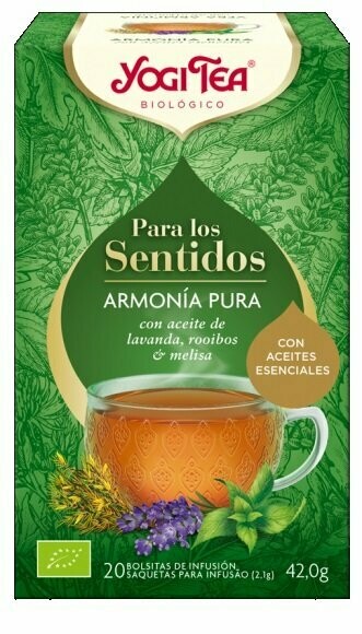 Armonía Pura (con aceites esenciales) Bio 20 filtros de YOGI TEA®