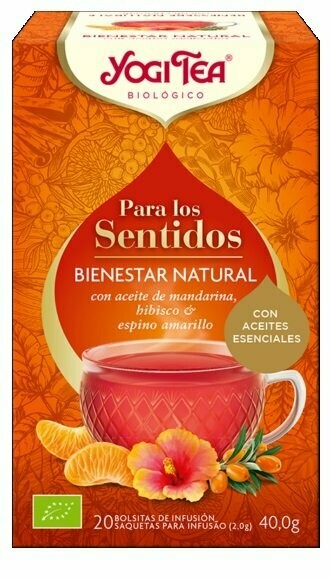 Bienestar Natural (con aceites esenciales) Bio 20 filtros de YOGI TEA®