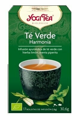 Té Verde Harmonía Bio 17 filtros de YOGI TEA®