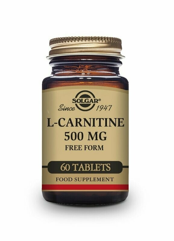 L-Carnitina 500 mg - 60 Comprimidos Solgar®