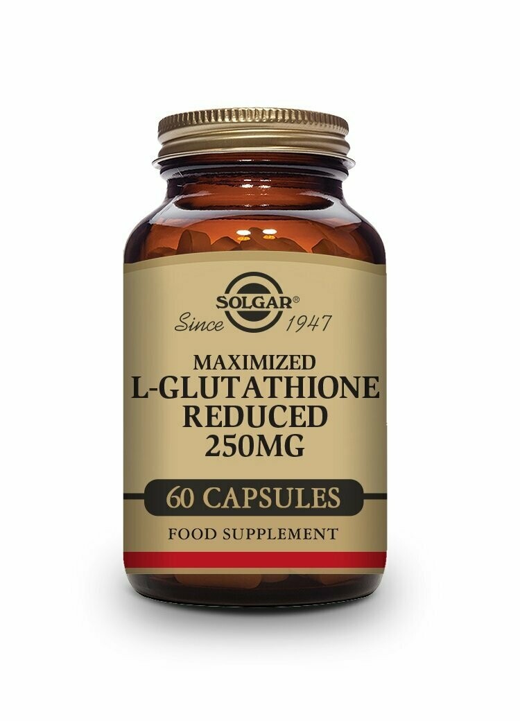 L-Glutatión Maximizado 250 mg - 60 Cápsulas vegetales Solgar®