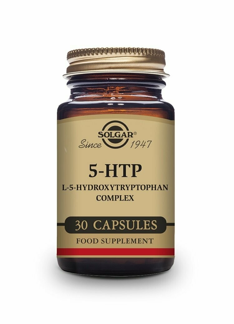 5-Hidroxitriptófano (5-HTP) Sueño y Descanso 30 Cápsulas Vegetales Solgar®